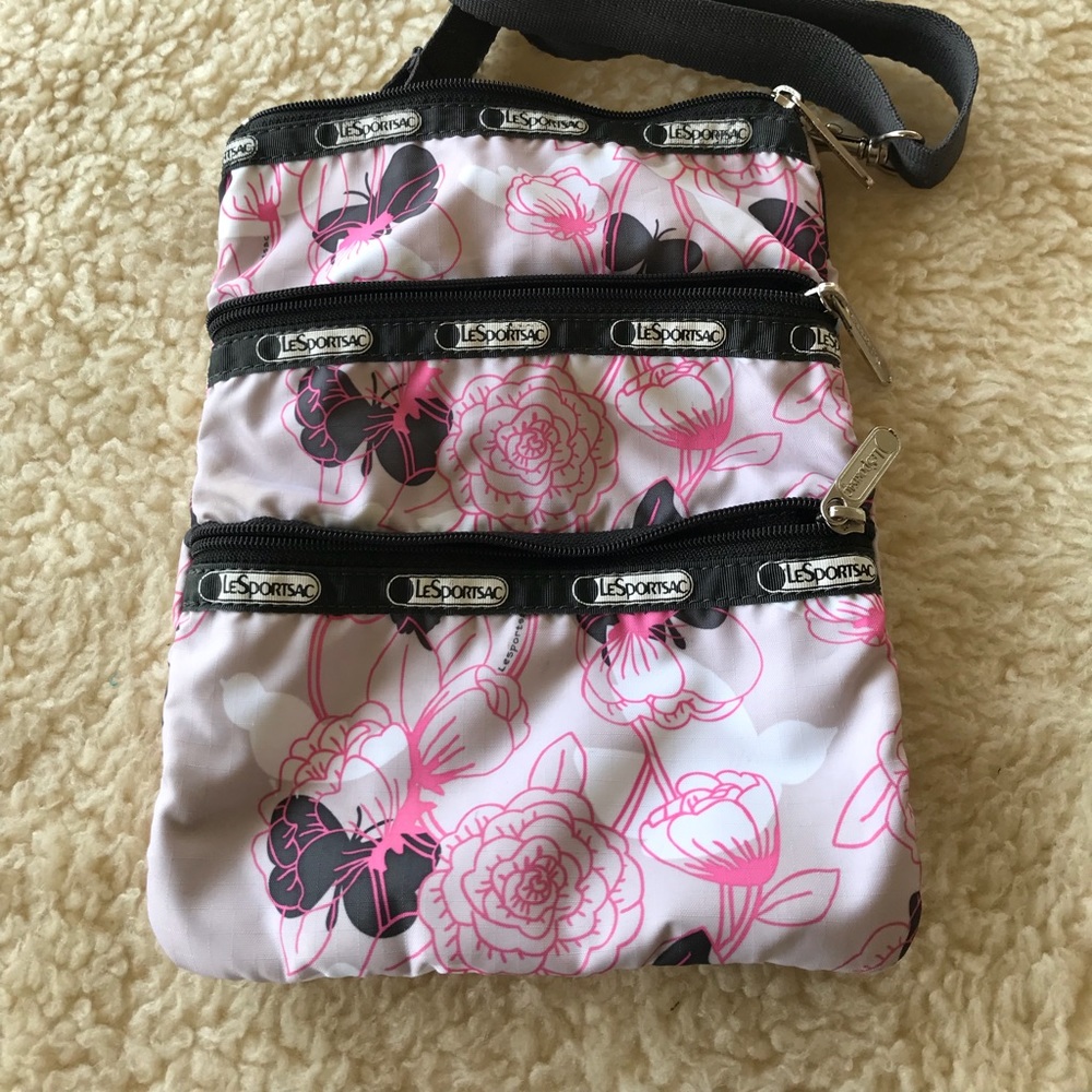 Small LeSportSac bag in white color